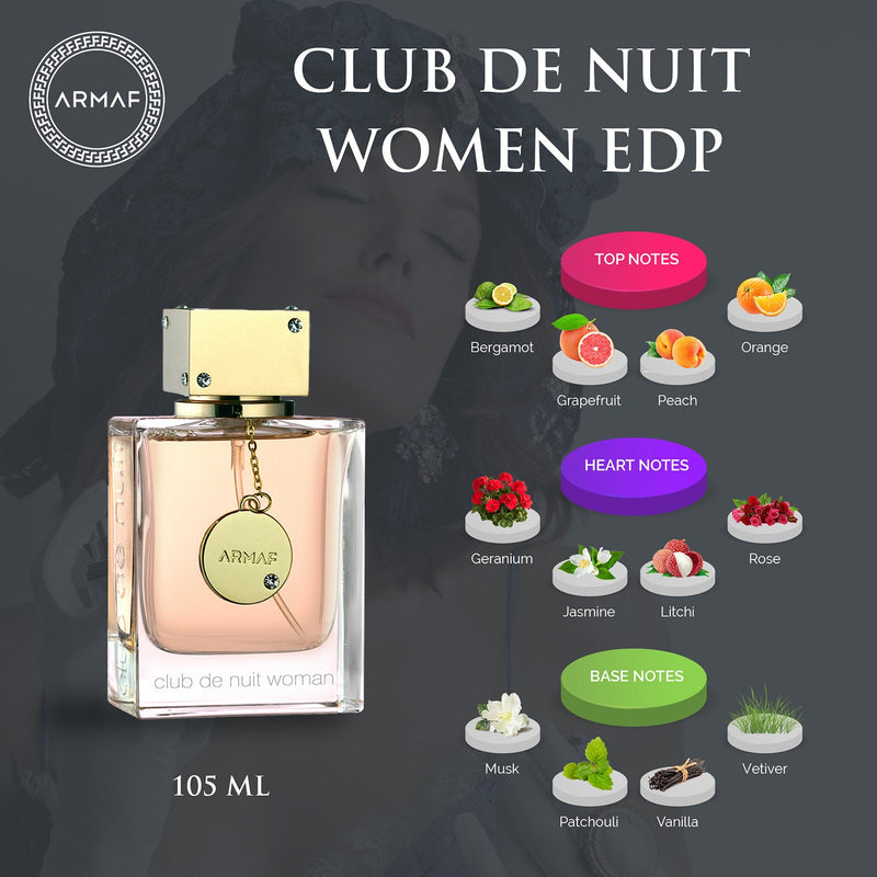Armaf Club De Nuit Women’s 105ml Eau De Parfum Luxury