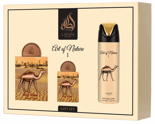 Lattafa Art of Nature I 3‑Piece Perfume Gift Set