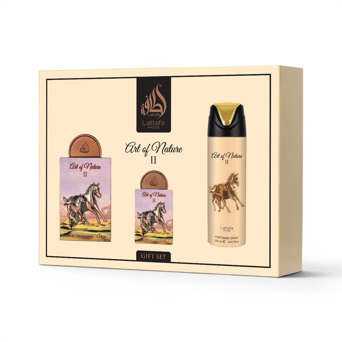 Art of Nature II Luxury 3‑Piece Perfume Gift Set