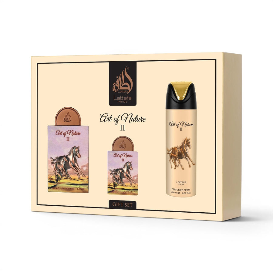 Art of Nature II Luxury 3‑Piece Perfume Gift Set