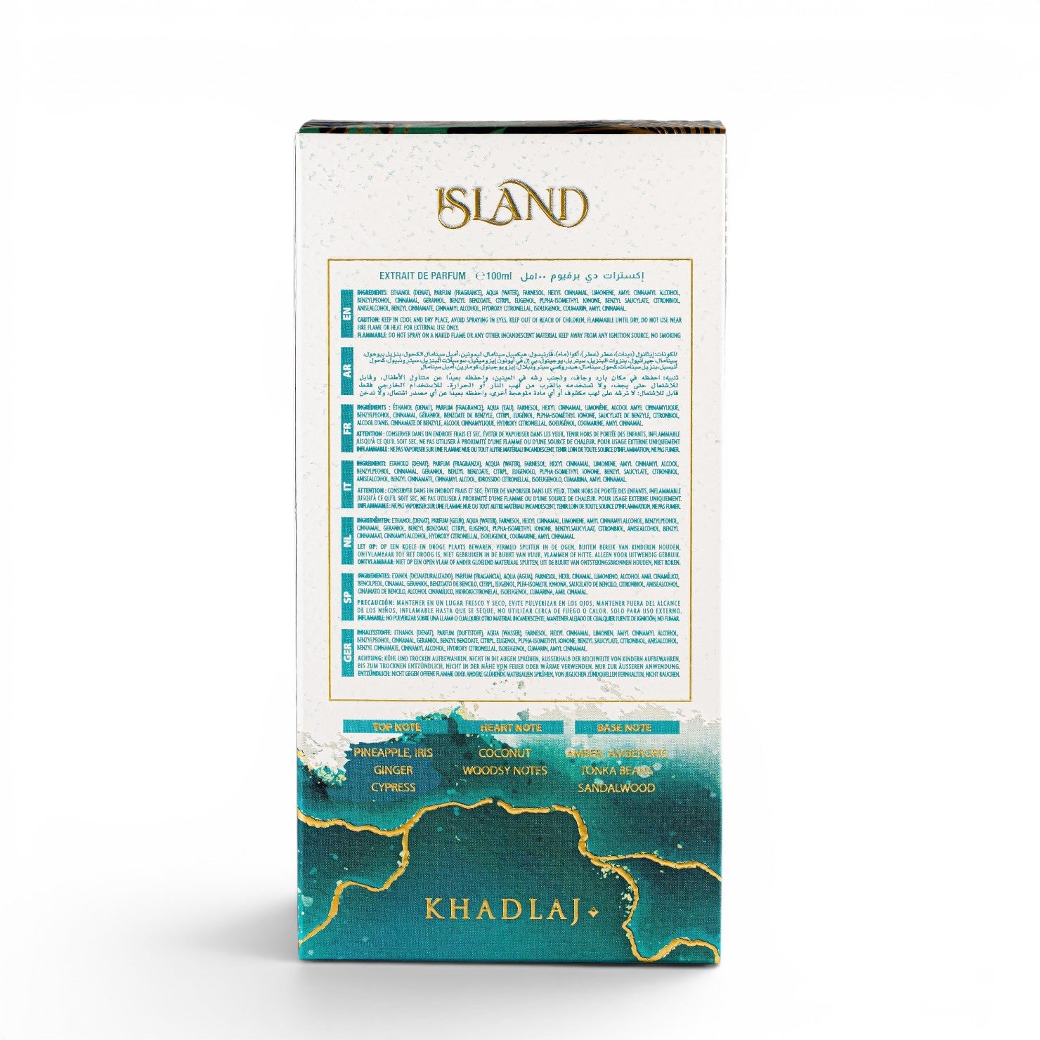 Khadlaj Island Extrait De Parfum Spray 100ml