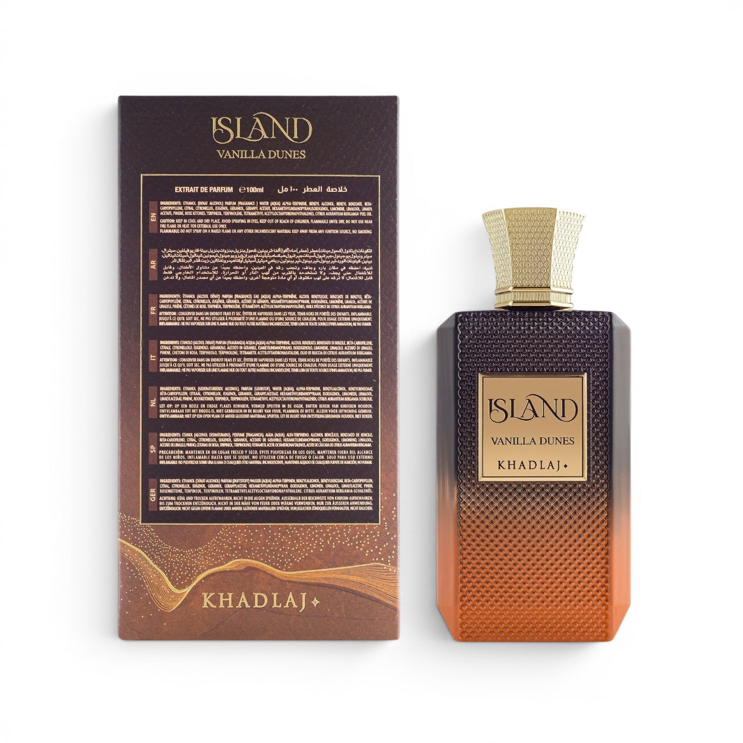 Khadlaj Island Vanilla Dunes Perfume Spray 100 Ml