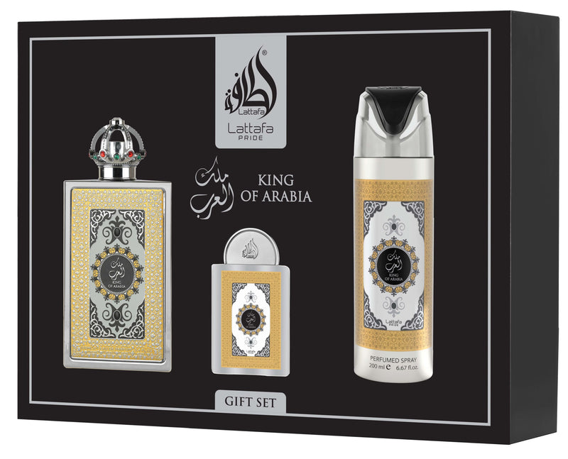 King of Arabia Premium 3‑Piece Perfume Gift Set