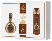 Masa Luxury 3-Piece Perfume Gift Set Saffron Lemon Pink Pepper