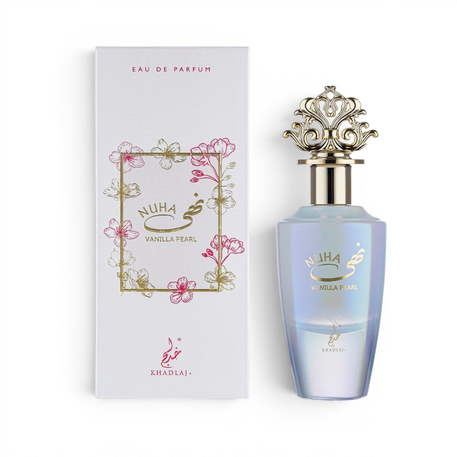 Khadlaj Nuha Vanilla Pearl EDP Spray 85ml Women
