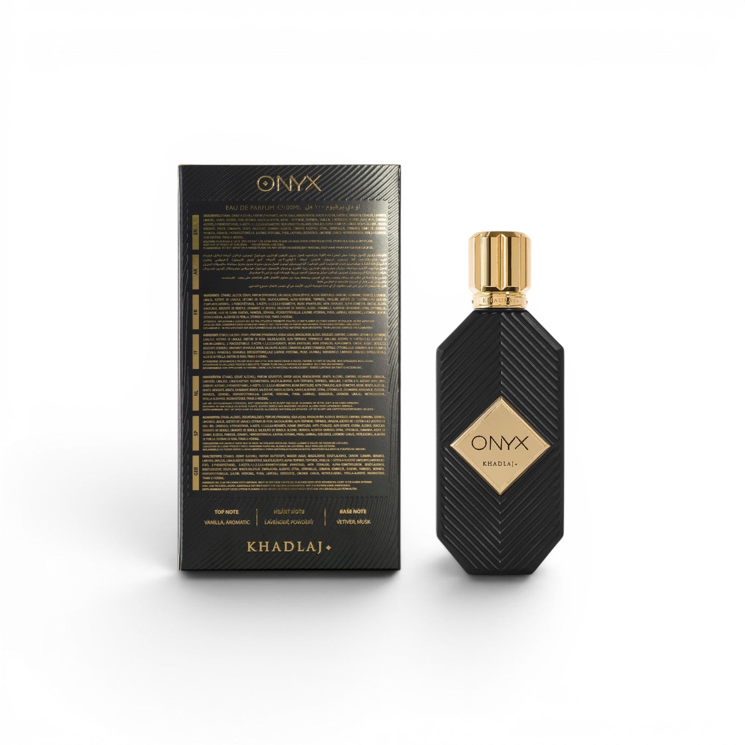 Khadlaj Onyx Gold Eau de Parfum 100ml For Men
