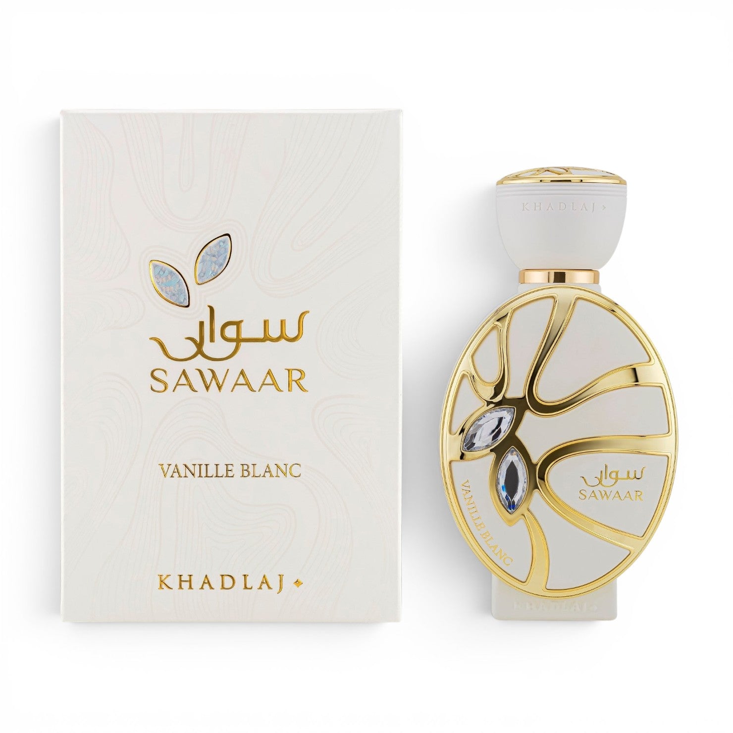 Khadlaj Perfumes Sawaar Vanille Blanc 100ml Perfume Spray