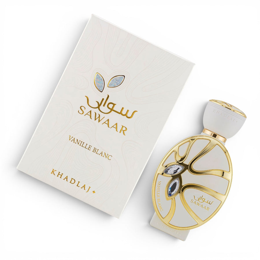 Khadlaj Perfumes Sawaar Vanille Blanc 100ml Perfume Spray